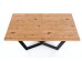 MASSIVE extension table, color: light oak / black DIOMMI V-PL-MASSIVE-ST