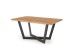 MASSIVE extension table, color: light oak / black DIOMMI V-PL-MASSIVE-ST