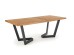 MASSIVE extension table, color: light oak / black DIOMMI V-PL-MASSIVE-ST